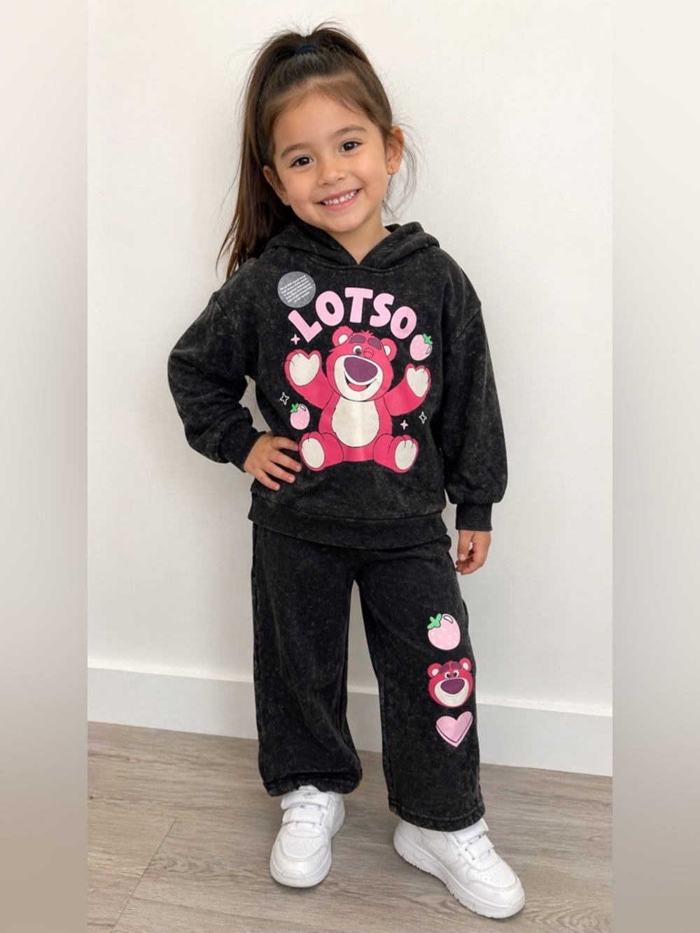 Disney Lotso Matching Set 4T Unisex Hoodie Pants NWT Toy Story